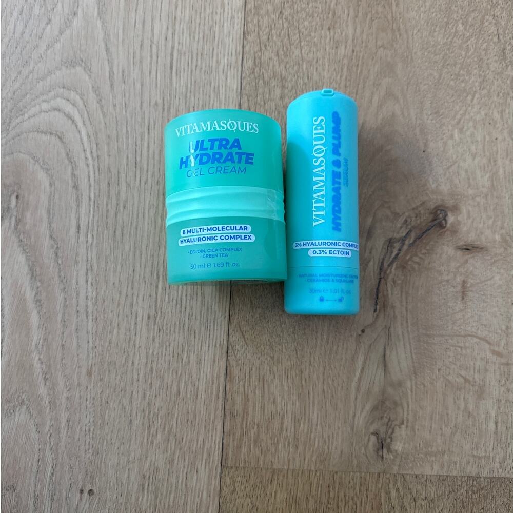 Vitamasques Ultra Hydrate Gel Cream + Hydrate & Plump Serum